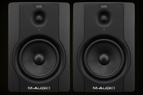 Paire de moniteurs M Audio Bx5A pour un son équilibré au studio 10ème Sens